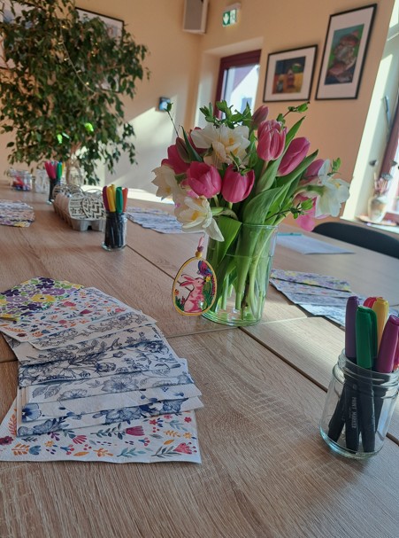 Osterworkshop Tisch 